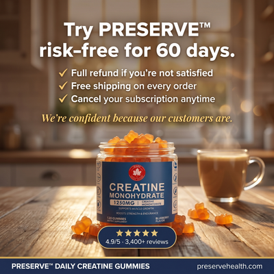 PRESERVE Daily Creatine Gummies